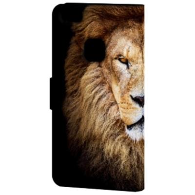 Huawei P10 Lite | Telefoonhoesje | Met pasjeshouder | Leeuw Huawei P10 Lite | Telefoonhoesje | Met pasjeshouder | Leeuw