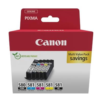 Canon PGI-580/CLI-581 BK/CMYK Sec