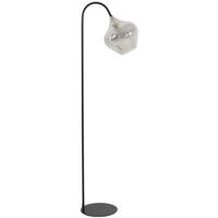 Light & Living Vloerlamp 'Rakel' 160cm, kleur Mat Zwart / Smoke - thumbnail