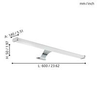 Eglo Badkamer wandlampVinchio - 98502 - thumbnail