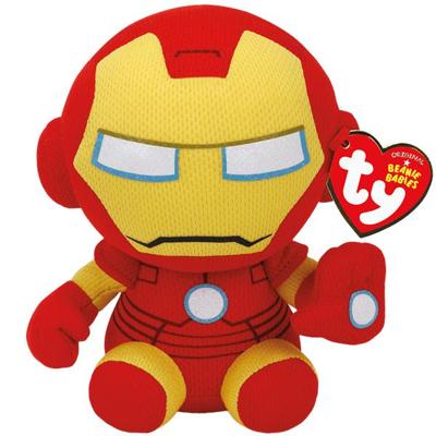 Ty Beanie iron man, 15cm