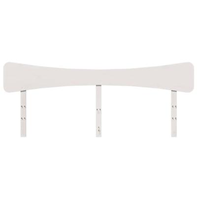 Hoofdbord 180 cm massief grenenhout wit