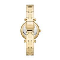 Fossil ES5203 Horloge Carlie staal goud- en zilverkleurig 28 mm - thumbnail