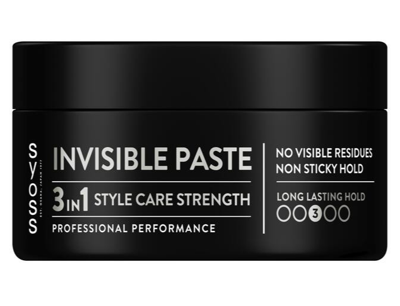 Syoss Paste Invisible Paste 3in1 Style Care Strength Long Lasting Hold 3 Syoss Paste Invisible Paste 3in1 Style Care Strength Long Lasting Hold 3