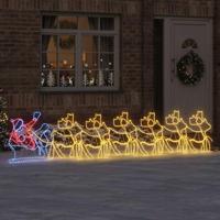 LED Kerstdecoratie Multikleur 69 x 79 cm PVC - thumbnail