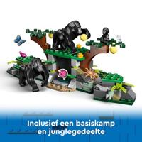 LEGO City 60437 Jungle Ontdekkingsreiziger helikopter in basiskamp - thumbnail