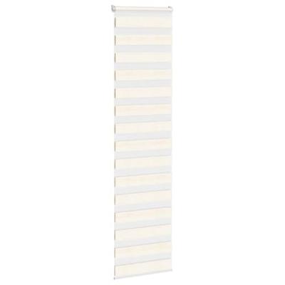 VidaXL Zebra rolgordijn 60x230 cm stofbreedte marmerbeige 55,9 cm