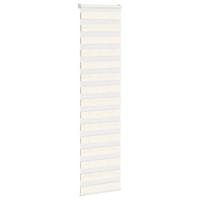 VidaXL Zebra rolgordijn 60x230 cm stofbreedte marmerbeige 55,9 cm - thumbnail