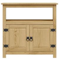 Tv-meubel Mexicaans grenenhout Corona-stijl 80x43x78 cm - thumbnail
