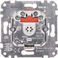 Merten 575897 Dimmer (inbouw) Geschikt voor lampen: Halogeenlamp Aluminium