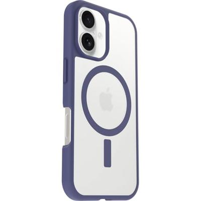 Otterbox React MagSafe Case Apple iPhone 16 Violet, Transparant MagSafe compatible