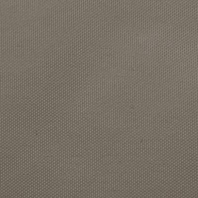 VidaXL Zonnescherm rechthoekig 3x5 m oxford stof taupe