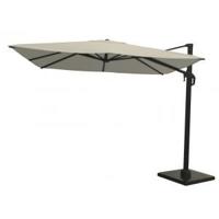 Nesling Coolfit zweefparasol Plus gebroken wit 3 x 3 meter - thumbnail