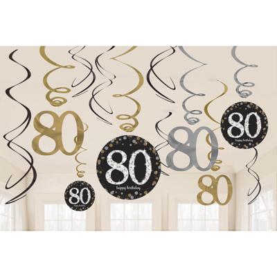 Swirlset 80 Jaar Goud Zilver