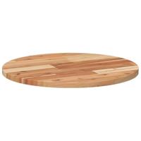 Tafelblad rond 50x2 cm massief acaciahout - thumbnail