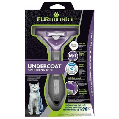 FURminator - furminator voor kortharige katten - M/L