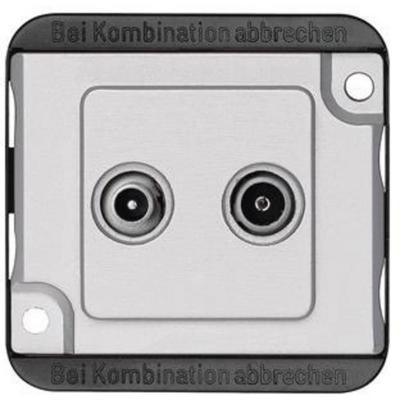 Merten Antennedoos Satelliet Enkele aansluitdoos Merten Antennedoos Satelliet Enkele aansluitdoos
