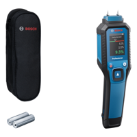 Bosch Blauw GMP 1-13 Materiaalvochtmeter | 2 Batterij 1,5V LR6 (AA) + Opbergetui - 0601078000 - thumbnail