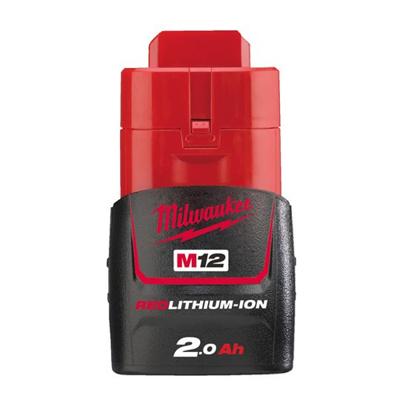 Milwaukee M12 B2 Li-Ion Accu 12V 2.0 Ah - 4932430064