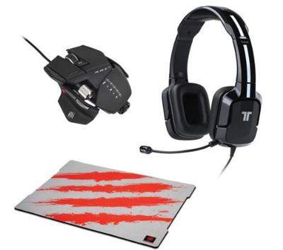 Gaming Pack - Kunai Headset + RAT 5 Muis + GLIDE 5 Muismat