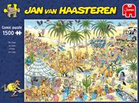 Jumbo legpuzzel Jan van Haasteren De Oase 1500 stukjes - thumbnail