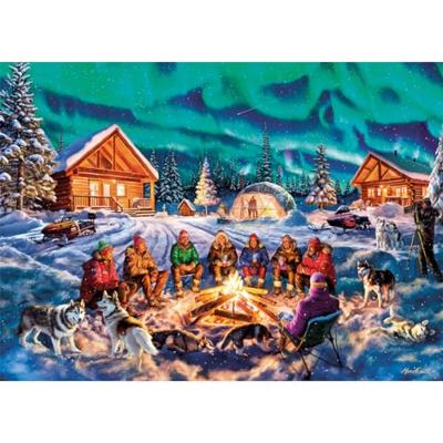 A Night of Northern Lights Puzzel 1000 Stukjes