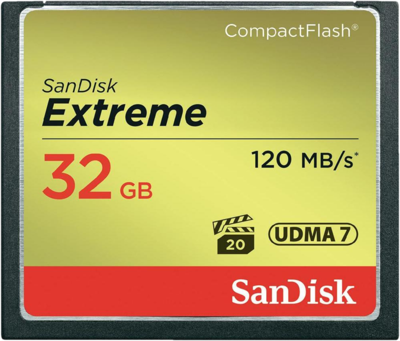 SanDisk CF 32GB Extreme 120MB/s