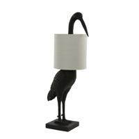 Tafellamp Birdy 77cm hoog zwart - thumbnail