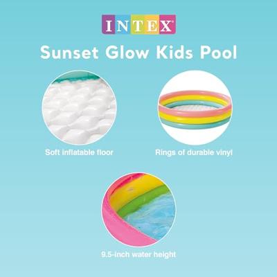 Zwembad Sunset Glow Pool - diameter 147 cm - Intex - thumbnail