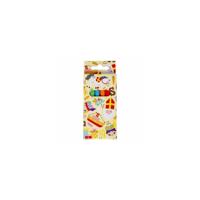 Kleurpotloden sinterklaas 8,5cm 6 stuks - thumbnail