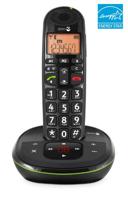 PhoneEasy 105wr - Single DECT Senioren telefoon - Antwoordapparaat - Zwart - thumbnail