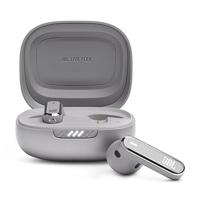 JBL Live Flex Auricolari Wireless Bluetooth, Design Open-Ear Resistente ad Acqua e Polvere IP54, Cancellazione Adattiva del Rumore, 6 Microfoni, Surround, fino a 40 h di Autonomia, Zilver - thumbnail