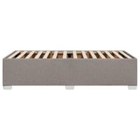 Bedframe zonder matras 80x200 cm stof taupe - thumbnail