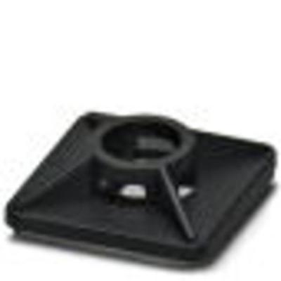 Phoenix Contact WT-BASE LS HF 6 BK Kabelhouder Zelfklevend 3240709 4-voudige invoeging Zwart 100 stuk(s)