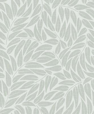 Noordwand Behang met bladeren motief - 35793