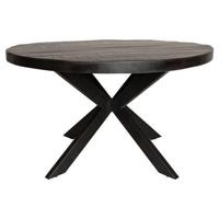 Starfurn Eetkamertafel Denver Black | Rond | 140 cm - thumbnail