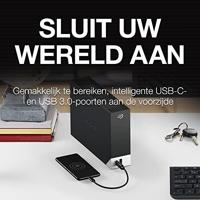 Seagate One Touch HUB externe harde schijf 10000 GB Zwart, Grijs - thumbnail