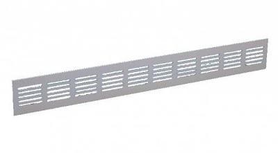 Ventilatiestrip alu blankgeanodiseerd 60x500mm