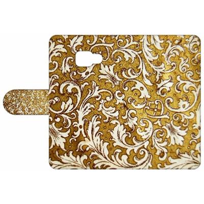 Wallet Case Samsung Galaxy A3 2017 Barok Goud