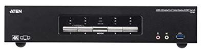 ATEN CS1964 4-poorts USB 3.0 4K DisplayPort KVM switch met 3-voudige weergave ATEN CS1964 4-poorts USB 3.0 4K DisplayPort KVM switch met 3-voudige weergave