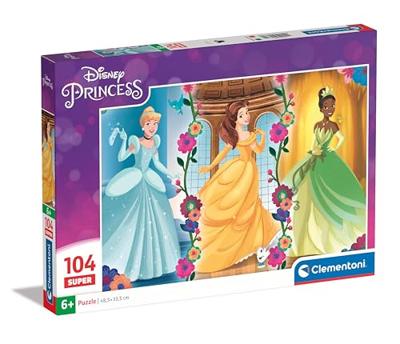 Clementoni legpuzzel super color disney princess, 104st. Clementoni legpuzzel super color disney princess, 104st.