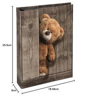 Hama Memo-album Batzi Voor 200 Foto&apos;s Van 10x15 Cm Teddybeer Staand - thumbnail