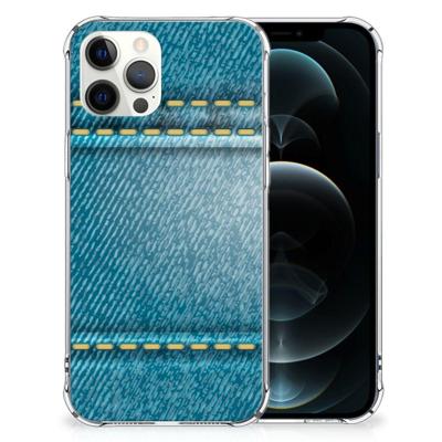 iPhone 12 Pro Max Anti Shock Bumper Case Jeans iPhone 12 Pro Max Anti Shock Bumper Case Jeans