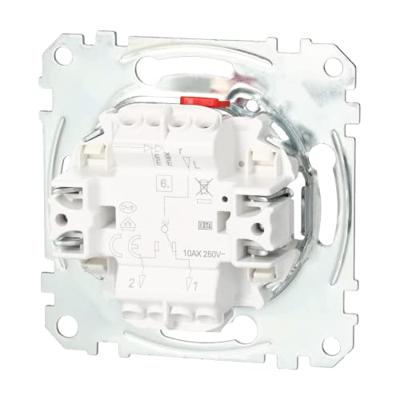 Merten Wisselschakelaar, Uitschakelaar Inzetstuk Wit MEG3116-0000