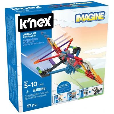 Cilgro K&apos;nex bouwset jet, 57dlg.