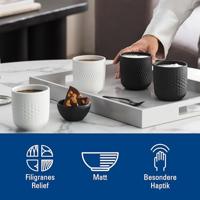 Villeroy & Boch Manufacture Collier Blanc Beker set 2 stuks - thumbnail