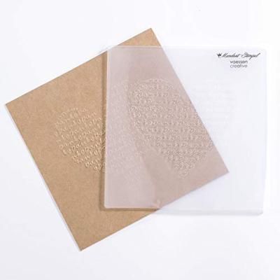 Mundart Stempel • embossing sjabloon duitse tekst "danke"
