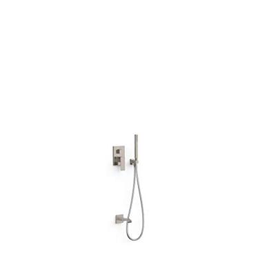 Badkraan Inbouw Tres Cuadro Exclusive met Handdoucheset, Wanduitloop en Mengkraan RVS
