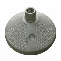 Marbueno Parasol Rond 38x38x14 cm 10L Wit Tuin, Zwembad en Terras 10502 - thumbnail