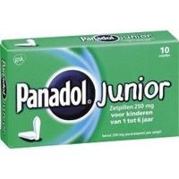 Panadol Junior Zetpillen 250mg 1-6 Jaar - thumbnail